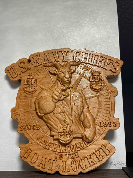 Navy CPO Goatlocker