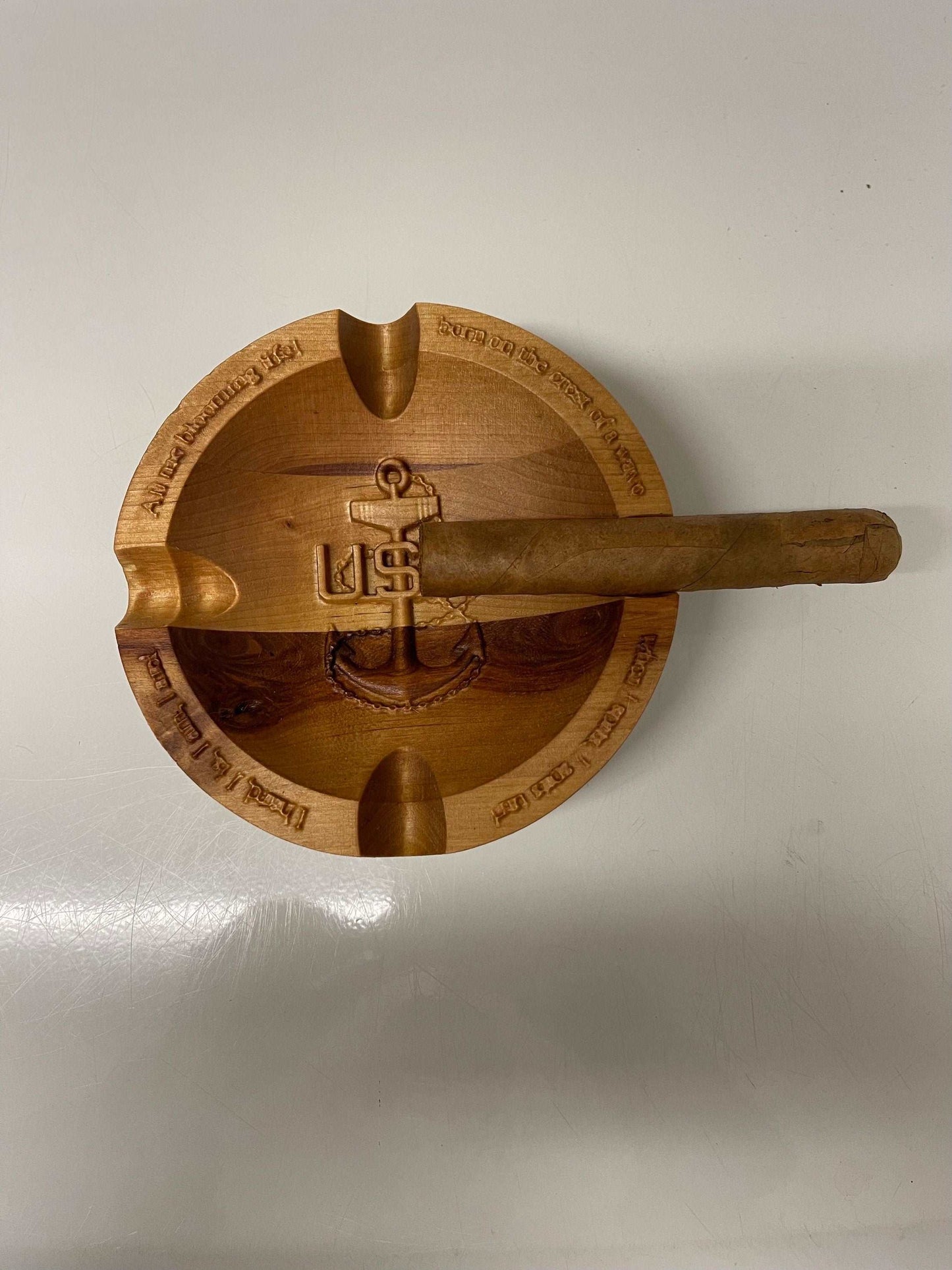 Navy Chief/LDO/CWO Cigar Ash Tray